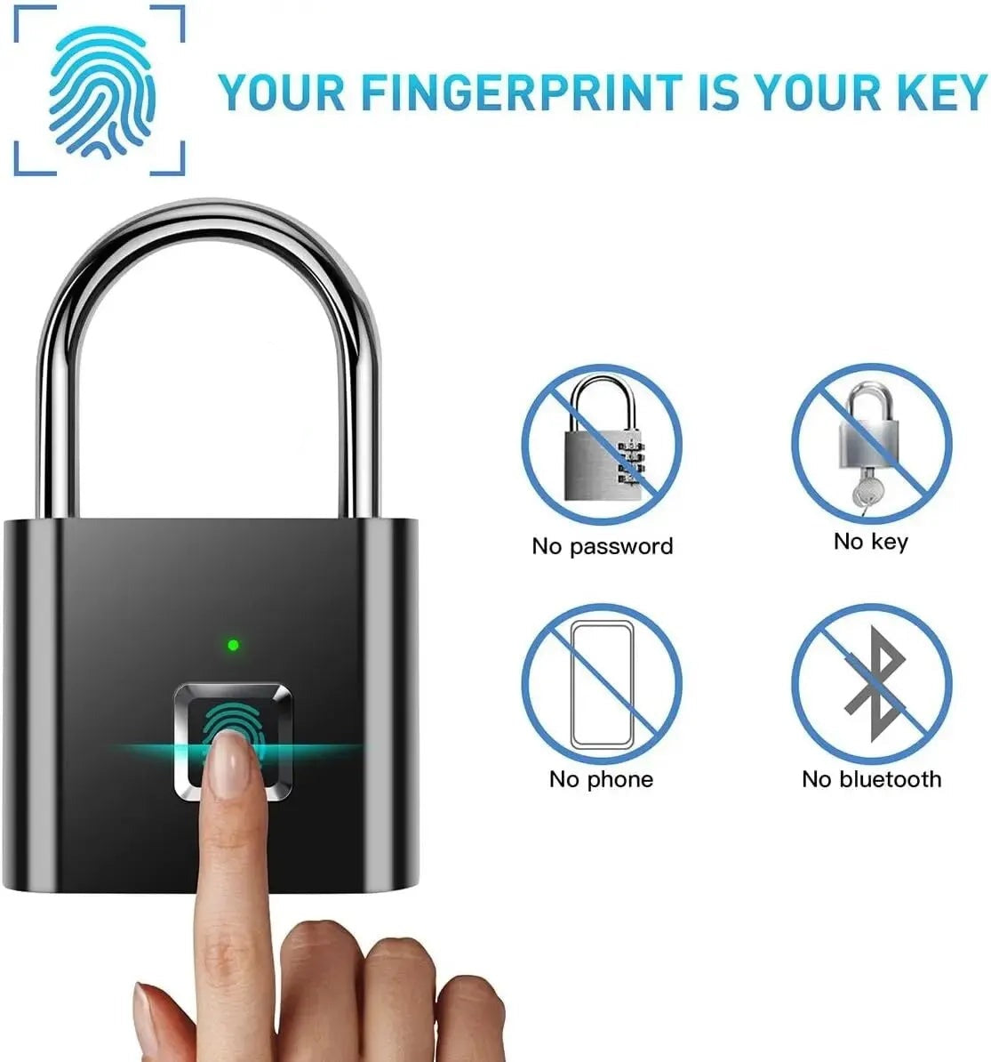 FINGERPRINT PADLOCK
